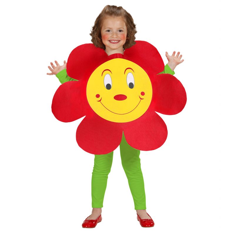 algodón Peatonal Irradiar disfraz de flor para niños y niñas