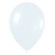 Bolsa globos blanco solido 12 und