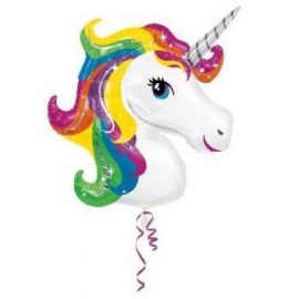 Globo helio unicornio