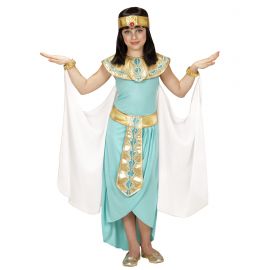 Disfraz cleopatra azul infantil