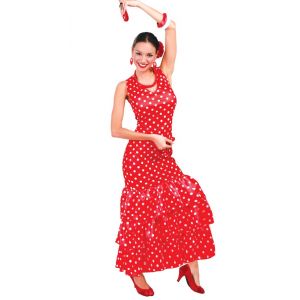 Disfraz de Flamenca Rojo mujer, Tienda de Disfraces Online