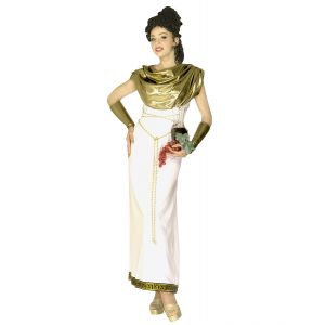 Disfraz griega diosa oro