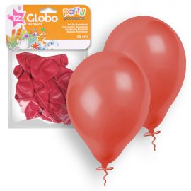 Globos pastel burdeos 23 cm 12 und