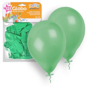 Globos pastel verde 12 und 23 cm