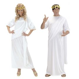 Disfraz tunica toga unisex