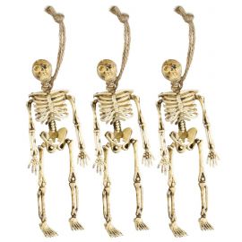 Set 3 esqueletos 15 cm
