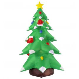 Arbol navidad con luz 183 cm hinchable