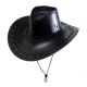 Sombrero vaquero negro con deco