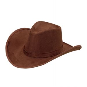 sombrero cowboy marron