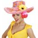 Sombrero ibiza girasol rosa