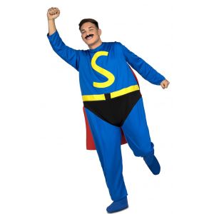 Disfraz superheroe gordo
