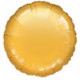 Globo helio jumbo circulo oro