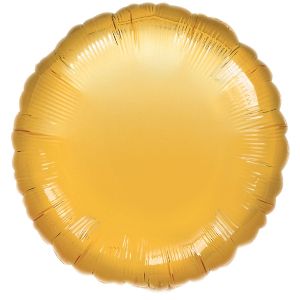 Globo helio jumbo circulo oro