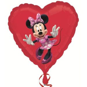 Globo helio minnie corazon