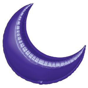 Globo helio luna morada