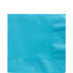 Servilletas 33x33 azul caribe