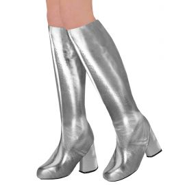 Cubre botas go go plata 