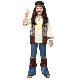 Disfraz hippie niño vaquero