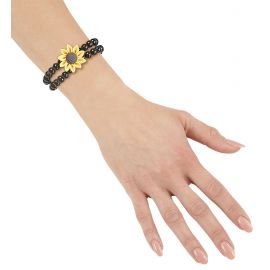 Brazalete girasol hippie