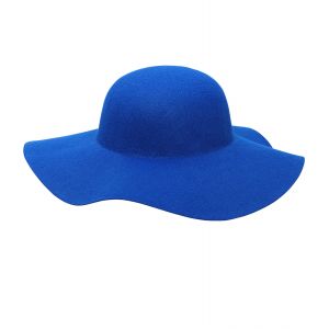 Sombrero mujer azul personalizable