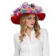 Sombrero mujer rojo personalizable