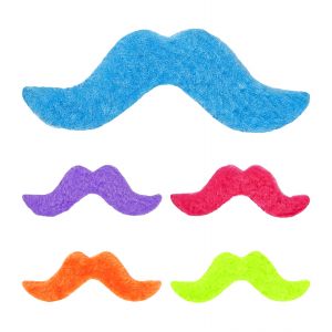 Set 5 bigotes colores