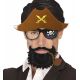 Gafas capitan pirata con barba