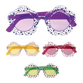 Gafas flor colores surtidas