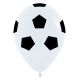 Globos balon futbol 12 unidades