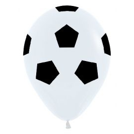 Globos balon futbol 12 unidades