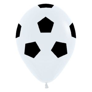 Globos balon futbol 12 unidades
