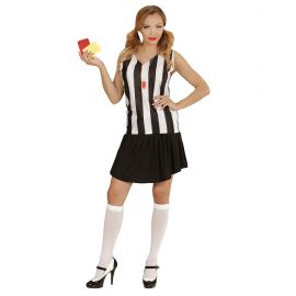 Disfraz arbitro sexy chica