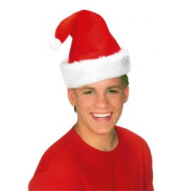 Gorro papa noel luxe 