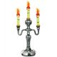 Candelabro 3 velas led 40cm