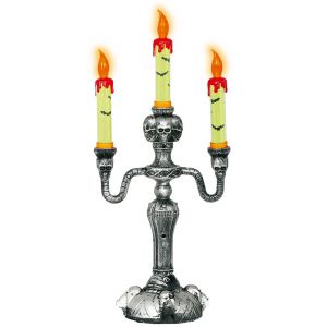 Candelabro 3 velas led 40cm