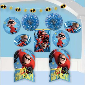 Kit decoracion los increibles