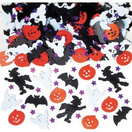 Confetti metal halloween