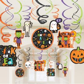 Pack decoracion halloween friends 30 pie