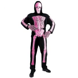 Disfraz esqueleto neon adt