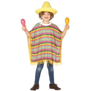 Poncho mexicano inf 7-9