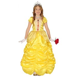Disfraz princesa amarilla inf