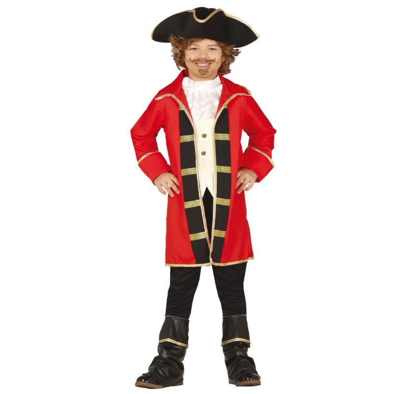 Manto Auto Nuez disfraz pirata casaca