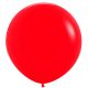 Globo r24 rojo 60cm