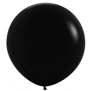 Globo r24 negro metal 60 cm