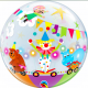 Globo helio burbuja circo