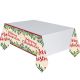 Mantel merry holly 137x254