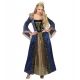 Disfraz princesa medieval azul