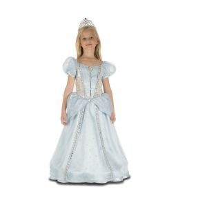 Disfraz dama medieval azul infantil