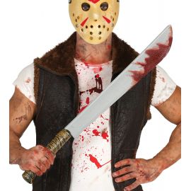 Machete con sangre 74cm