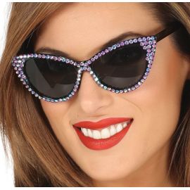 Gafas de los 50 con brillantes